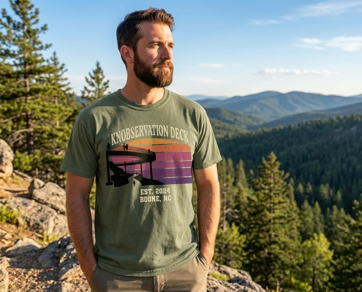View from Howard's Knob Observation Deck