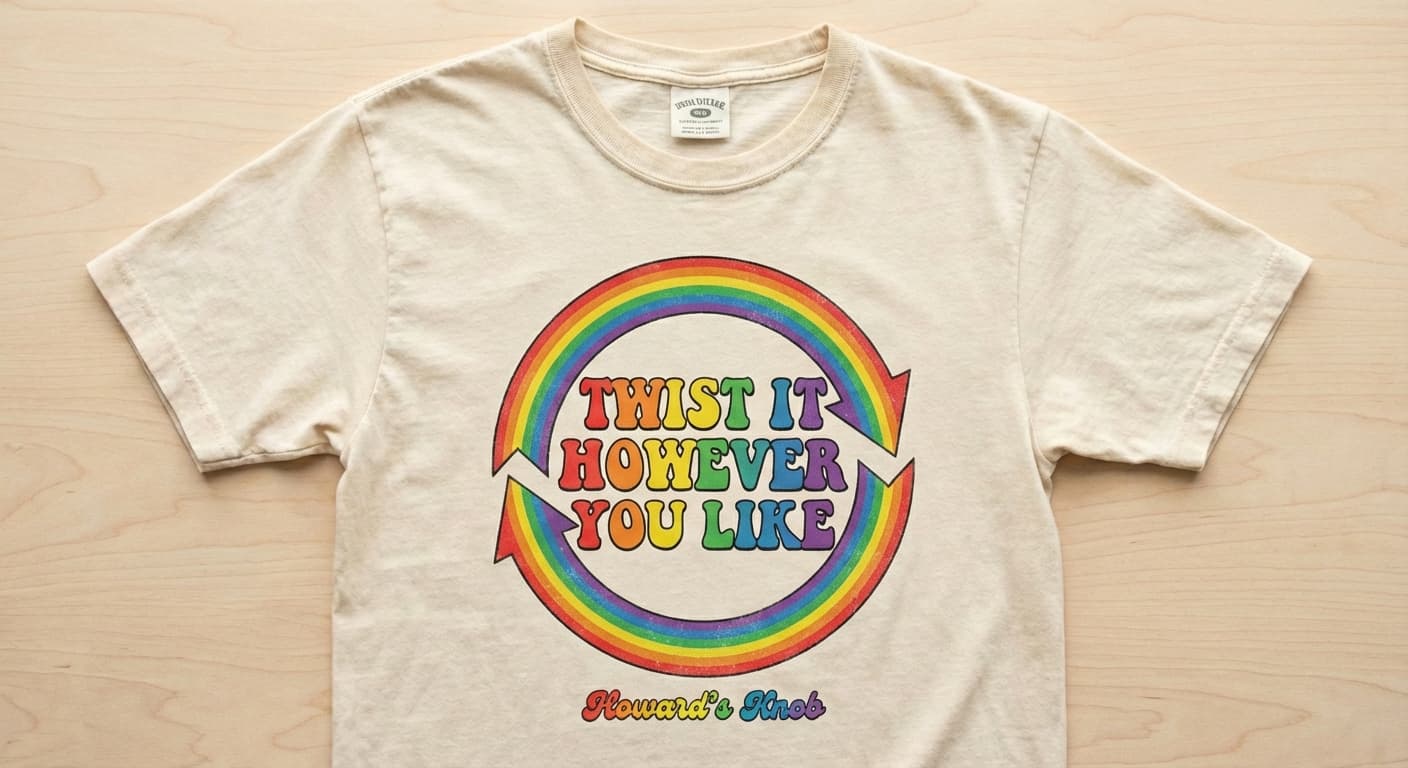 Twist It However You Like Tee - product shot